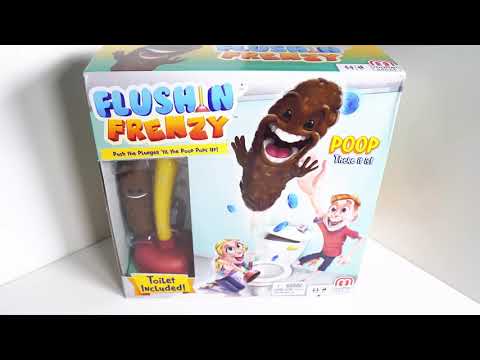 Flushin' Frenzy Unboxing and Assembly - in 60 seconds