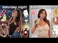 Spend A WEEKEND With Me Going Out Sat Night Recovering Sun Morning