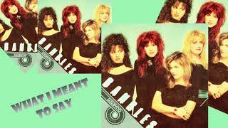 What I Meant To Say/The Bangles 1989