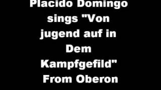 Placido Domingo sings Oberon
