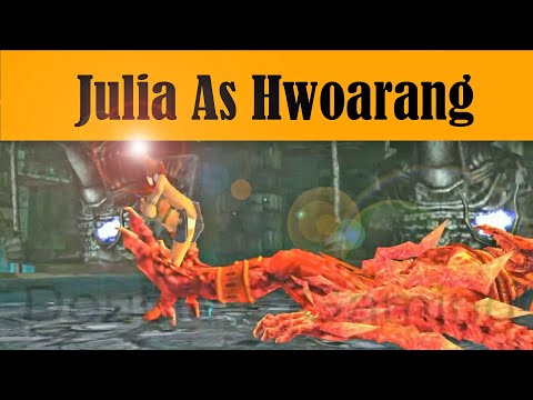 Julia With Hwoarang Moves - Tekken 6 (Requested)