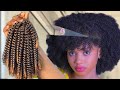 UNBELIEVABLE !! Look At This || SPRING TWIST || Does Magic With MINI AFRO || Perfect Tutorial.