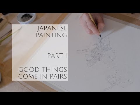 Goldfish Painting – ‘Good Things Come in Pairs’ by Cristjen Lai - Part 1