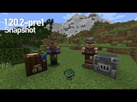 Draacoun -  Adjustments to cartographer and armorer villagers!  - Minecraft Pre-release 1 of 1.20.2