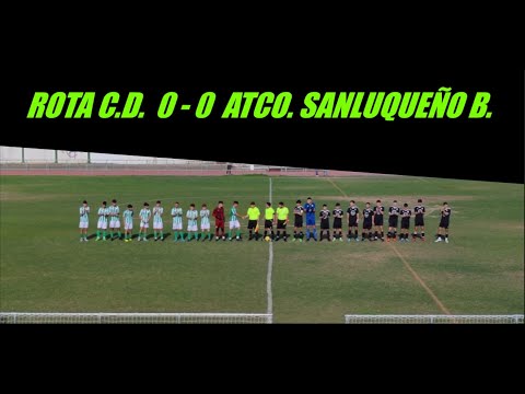 ROTA C.D.  0-0  ATCO. SANLUQUEÑO B.