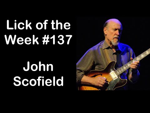 Lick of the Week #137 (John Scofield Dorian Lick)