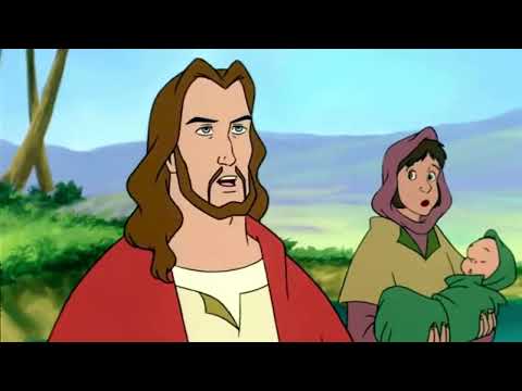 Desenho biblico - tesouros no céu