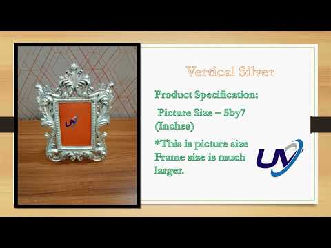 Vertical Silver Photo Frame