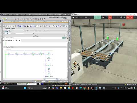 Converge Station - Programming Plc Tia Portal - Factory Io
