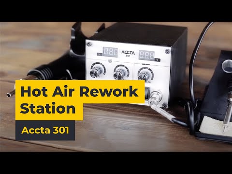 Hot Air Rework Station Accta 301A (110 V) Preview 9