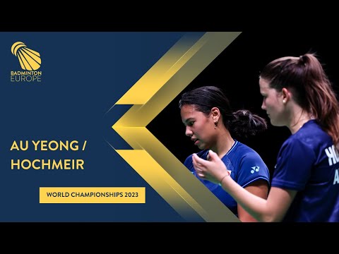 Serena Au Yeong and Katharina Hochmeir at the World Championships