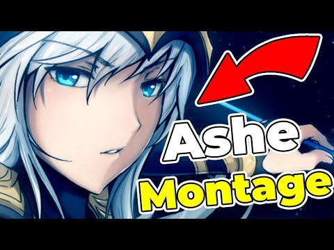 Ashe Montage - Ice Queen ☄️✨ ⚔️ LoL Montage ⚔️