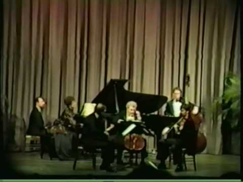 Judith Burganger and Cleveland Quartet: Trout Quintet by Schubert - Part I