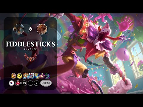 Fiddlesticks Jungle vs Taliyah - KR Grandmaster Patch 14.7