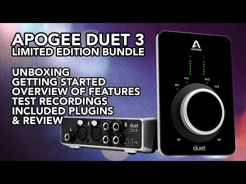 Apogee Duet 3 Limited Edition // Unboxing + Comprehensive Overview