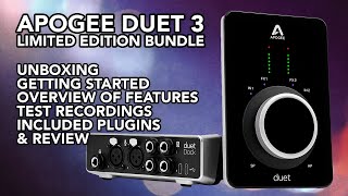 Video thumbnail for Apogee Duet 3 Limited Edition // Unboxing + Comprehensive Overview by MusicTechHelpGuy