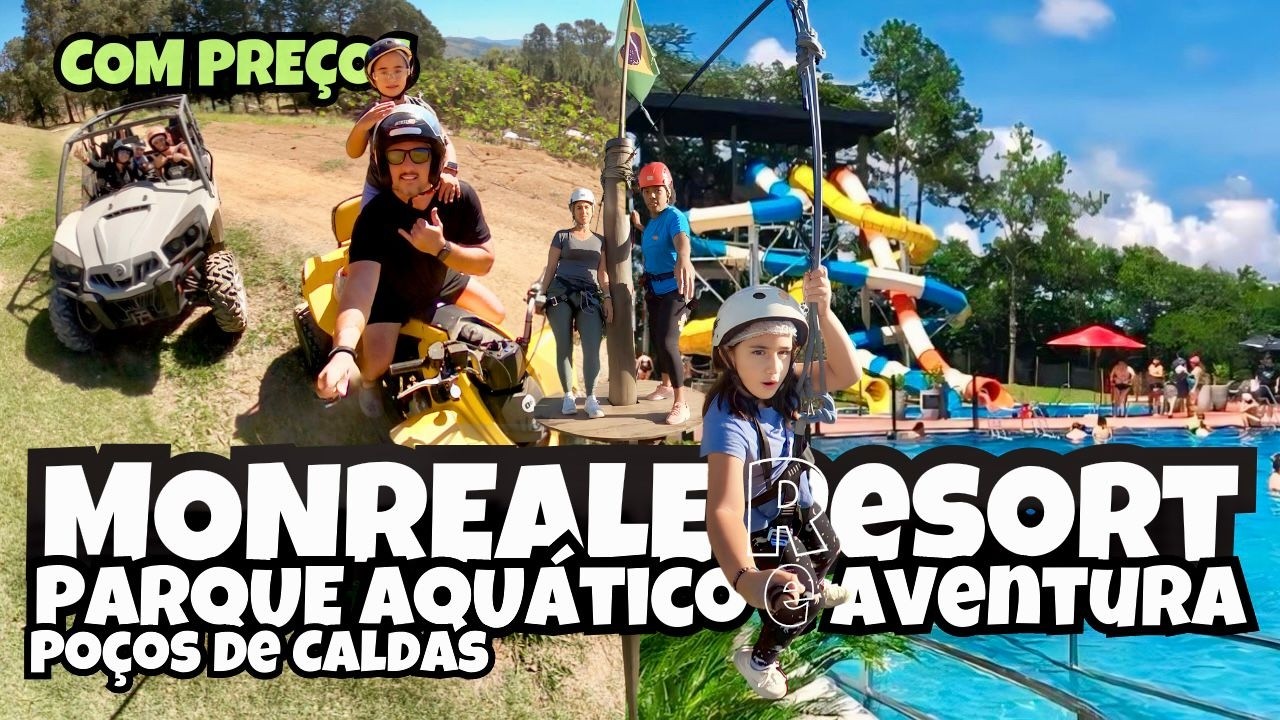 MONREALE RESORT e PARQUE AQUÁTICO em Poços de Caldas - MG: Preços, Dicas, Gastronomia e muito +