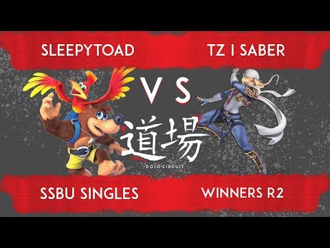 DOJO CIRCUIT #46 - SLEEPYTOAD (BANJO) VS TZ I SABER (SHEIK) - SSBU SINGLES WINNERS R2