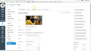 Canvas - Customize Course Navigation