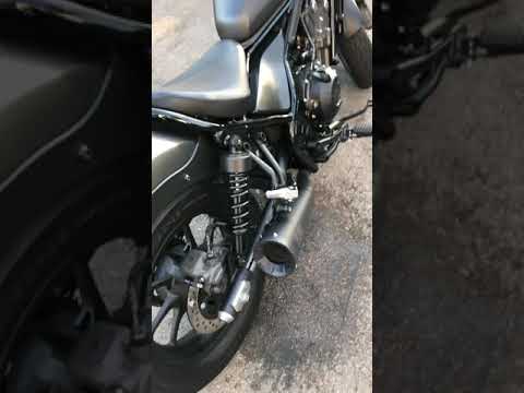 Vance & Hines exhaust Honda Rebel 500