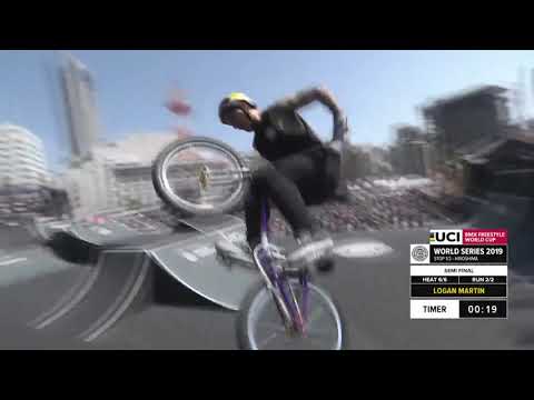 Logan Martin | 1st place - UCI BMX Freestyle Park World Cup Semi Final | FISE Hiroshima 2019