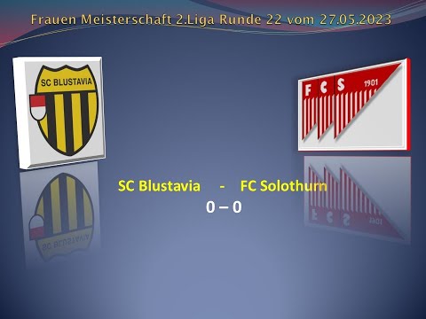 Frauen Meisterschaft 2. Liga SC Blustavia - FC Solothurn