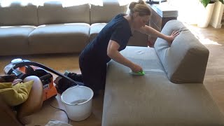 How to clean your sofa, car seats and carpet