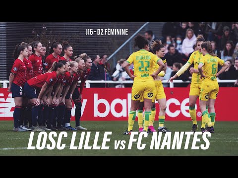 [D2 Féminine] J16 Match LOSC Lille vs FC Nantes