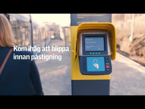 Blippa på Saltsjöbanan från 18 maj!