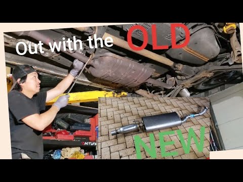 How to Ford Escape Muffler replacement