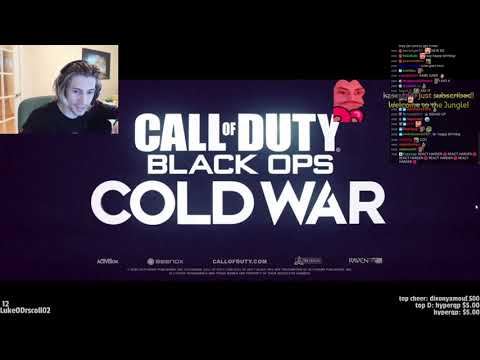 xQc Reacts to Call of Duty® Black Ops Cold War Trailer