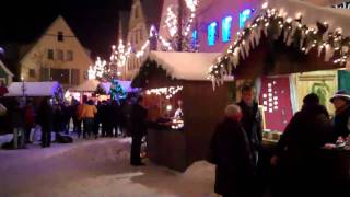 preview picture of video 'Christkindlesmarkt in Roth 2010'