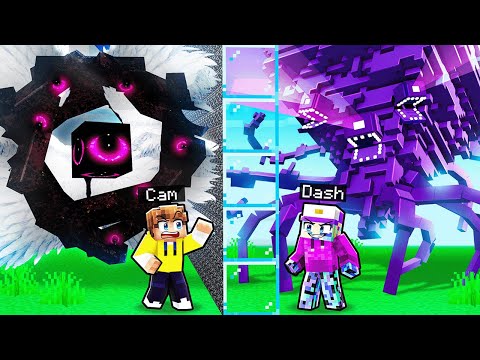 Wither Storm vs The God in a MOB BATTLE…