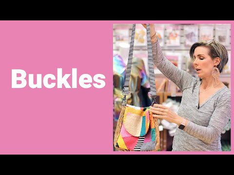 Part of a video titled How to apply adjustable buckles & side release buckles - YouTube