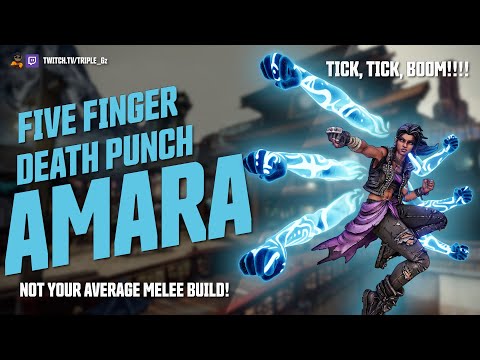 BORDERLANDS 3 BEST LEVEL 60 AMARA BUILD!! Five Finger Death Punch Amara