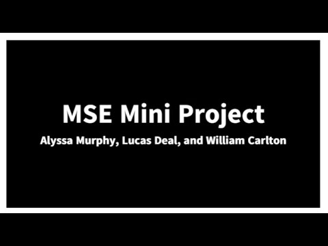 Mse 2001 Gatech