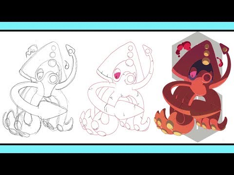 How To Create a Fake Pokemon Leak (Time-Lapse Drawings)