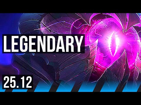 VEL'KOZ vs TWISTED FATE (MID) | Legendary | EUW Master | 25.12