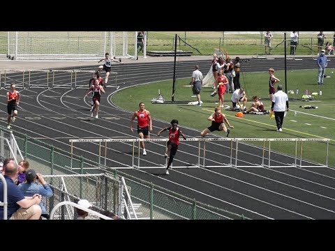 Tight Finish in Boys 300m Hurdles Finals - 2021 OCC Capital