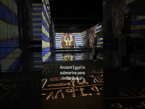 Thumbnail for Something special to see in #Bordeaux #submarines#art #egypt#egyptian #cruise #cruising #cruiseship
