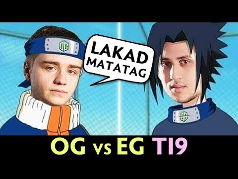 OG just HAVING FUN vs EG — make TI9 look like PUB
