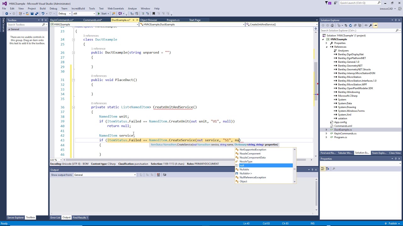 Develop apps with the OpenPlant Modeler SDK Using VS Tools for MicroStation CONNECT Edition