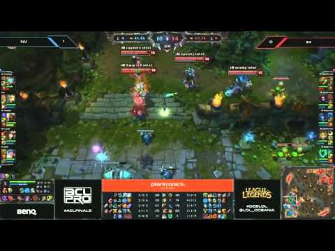 Plantronics ACL Sydney - LoL - Grand Final - Immunity v Plantronics Nv - Game 2 & 3