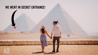 Exploring INSIDE the Pyramids!