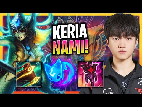 KERIA IS A GOD WITH NAMI! | T1 Keria Plays Nami Support vs Pyke!  Season 2024