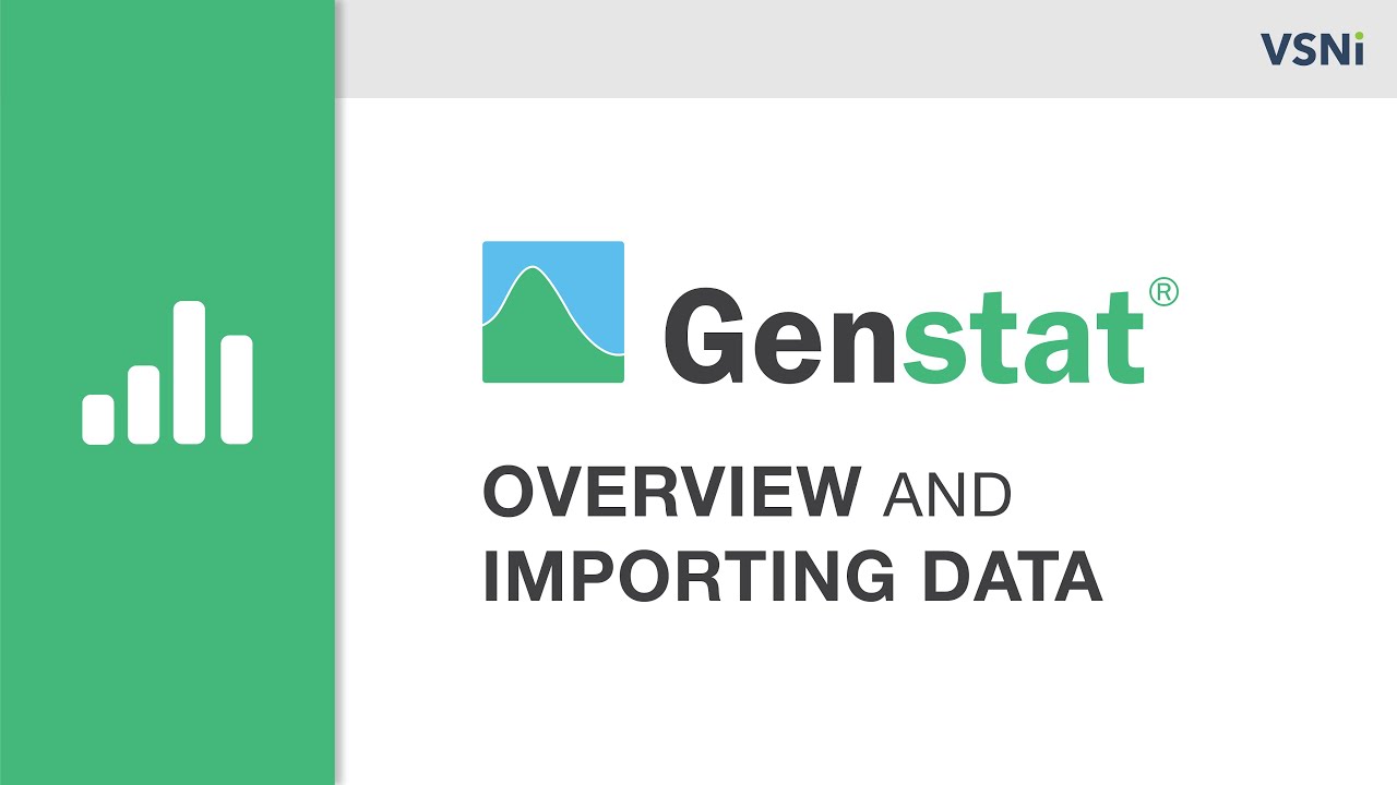 Basic Genstat EP.01 : Overview and importing data