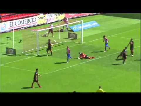 Gol Álex Barrera: Jª3 Sporting - Mallorca (narración Luis Eduardo García)