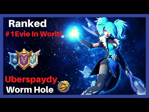 Best Evie In World Uberspaydy Evie Ranked Gameplay Paladins Ranked Competitive