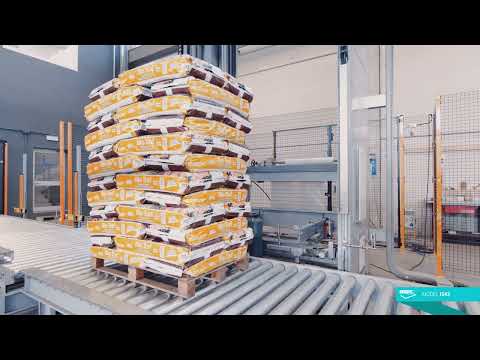 Housseuse automatique de palette par gaine extensible stretch IS43