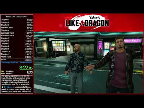 Yakuza Like a Dragon - Any% Speedrun [PS5]